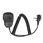 3.5mm Audio Jack Handheld PTT Radio Microphone Mic Speaker For Vertex Standard B