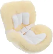 HEALSOPTHY Doll Carrier Plush Chair for Car Multi-Functional Cute Doll Seat Air Conditioner Ornament Adorable Decor for Car Secure Transport and Plush Toys