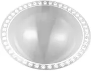 COOPHYA Transparent Acrylic Dome with Base Plate for DIY Hand Woven Bag Making Stylish Cover for Craft Projects Durable Material Bag Parts for Handmade Creations