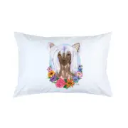 Chinese Crested Micro Fiber Pillowcase