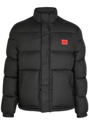 Hugo Quilted Shell Jacket - Black - XL XL
