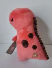 Nwt TYRANNOSAURUS T-REX Bellzi Stuffed Plush Red Rexxi Chibi Kawaii Dinosaur