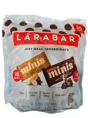 Larabar The Original Real Fruit & Nut Bar, 36 Mini Bars, Vegan, Gluten Free,