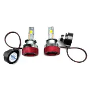 For D2S D2R LED Headlight Kit Bulbs 6500K White HID Xenon Super Conversion Lamp (for: Mitsubishi)