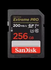 SanDisk 256GB Extreme PRO® SDHC And SDXC UHS-I Card - SDSDXXD-256G-GN4IN