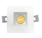 Votatec 2" Square Baffle LED Downlight, 3 CCT, 8W, White