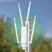 Aerial HD4 AC1200 Dual Band Long Range Outdoor WiFi Extender WiFi Router
