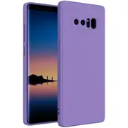 MCC For Samsung Galaxy Note 8 Soft Liquid Silicone Shockproof Case Cover Note8 N950 [Dark Purple]