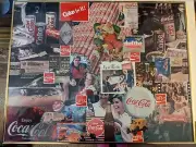 Coca Cola Custom Framed Collage by R. Lister (23x29)