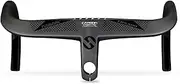 Mountain Bike Handlebar 28.6mm Full Carbon Integrated Mountain Bike Straight Handle Riser Bar 400x100mm