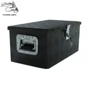 20"X12"X9.5" Black Heavy Duty Aluminum Truck Tool Box Pickup Bed Trailer Box