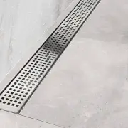 1200mm Tile Insert Bathroom Shower Stainless Steel Grate Drain w/Centre outlet