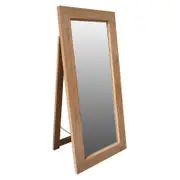 Ascott Solid Mindi Standing Mirror (Natural)