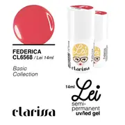 Clarissa lei federica 14 ml uv/led nail polish