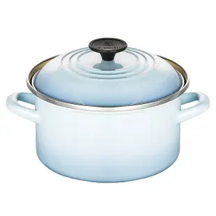 Le Creuset 琺瑯便利湯鍋 海岸藍 18cm