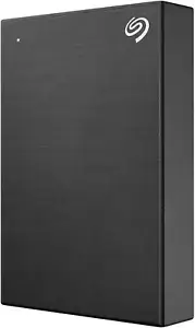 Seagate STKZ4000400 4TB One Touch External Hard Disk Drive with Password, Black