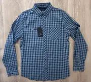 Ben Sherman|Button Up|LS|Wedgewood|NWT|Sz M