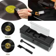 3-in-1 Vinyl Record DVD VCD Cleaning Brush Set Stylus Velvet Anti-static Cleaner