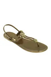 St Tropez Stud Jelly Sandal--HOL-HST72BRPK