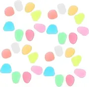 ifundom 100pcs Glow in The Dark Luminous Pebbles Garden Outdoor Decor Perfect for Landscaping