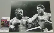 MIKE TYSON Hand Signed 11"x14" Photo 6 + JSA COA "BUY GENUINE TYSON '