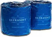 48/Carton Ultrasoft Toilet Paper Roll Individually Wrapped 2 Ply - 400 Sheets/Roll (Standard Option)