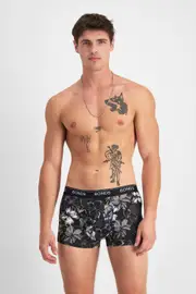 [Bonds] Bonds Men's Guyfront Trunk in Peonie Paradise Size: Medium M Peonie Paradise
