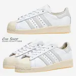 【CHII】韓國 ADIDAS SUPERSTAR 82 皮革 灰白 奶油底 IF5417