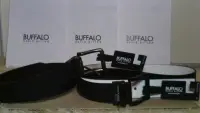 在飛比找Yahoo!奇摩拍賣優惠-Buffalo正反雙面雙色皮帶 Buffalo David 