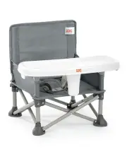 [Bright Starts] Pop N Sit Portable Booster Seat in Grey