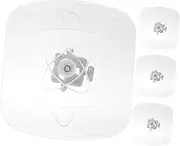[Veemoon] 4pcs Oil Collecting Cups for Kitchen Range Hood Durable Oil Bowls for Easy Cleaning Compatible with European Hooks and Home Appliances