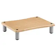 Audio Video Amp Amplifier Media Equipment Component Unit Stand Maple