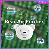 在飛比找蝦皮購物優惠-Portable Bear Air Purifier Nec