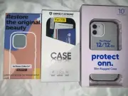 iPhone Protective Case Covers, 12, 13 Mini, & 7/8. All Brand New In Box.