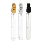 5x Empty Perfume Aftershave Spray Bottle Refillable Spray 10ml