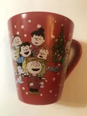 2016 A Charlie Brown Christmas Red Coffee Mug Cup Zak Designs Peanuts Gang