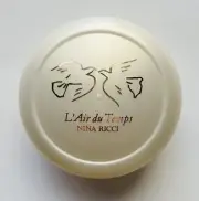 Nina Ricci L'Air du Temps Perfumed Bath Soap in plastic travel case