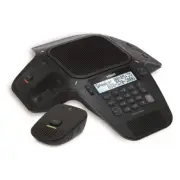 Vtech ErisStation Conference Phone & 4 Wireless Microphones Business/Office BLK