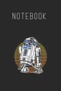 在飛比找博客來優惠-Notebook: Star Wars R2D2 Retro