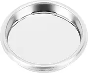 Metal Backflush Blind Filter, 304 Stainless Steel Portafilter Insert Basket, Espresso Cleaning Disc Back Flush Blind Filter Basket Coffee Machine Accessories for Coffee Machine(54MM)