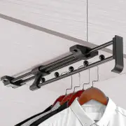 Retractable Wardrobe Rod, Pull-out Sliding Trouser Rack, Length 300 Mm Sliding Wardrobe Rod, For Wardrobes And Storage Areas-hao