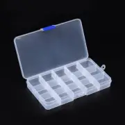 20 Sets Plastic Beads Storage Jewelry Display Containers Crafts 10cmx17.5cm