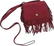 [CONGARTENO] Unique Boys and Girls Bag Single Shoulder Tassels Bag Crossbody Coin Purse Lightweight Waterproof for Toddlers Girls