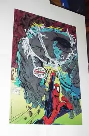 Spider-Man Poster #65 VS Incredible Hulk Poster Todd McFarlane