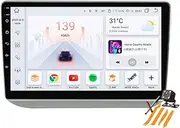 Car Stereo Android 13.0 Radio for Sk-oda Fabia 2 2007-2014 GPS Sat Navigation 10.1'' Touchscreen DVD Multimedia Video Player FM BT Receiver with Carplay 4G 5G WiFi SWC,M6 pro plus 2