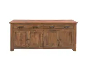 INGRID SOLID MANGO WOOD BUFFET IN LIGHT HONEY