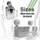 Shower Caddy Suction Cup Shower Organizer Self-Draining Shower Shelves haipS
