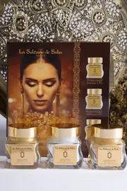 23-Carat Gold Cedarwood & Patchouli Fragrance Sublime Gold Face Care Set
