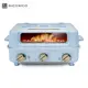 NICONICO 掀蓋式火鍋燒烤料理機 五機合一 平底鍋 土司機 燒烤機 電火鍋 蒸氣烤箱 NI-D1109