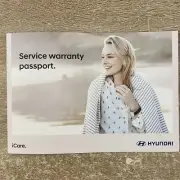 New Blank Hyundai Service Log Book Booklet
